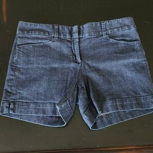 The Limited Tailored Jean Shorts